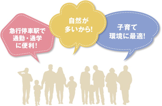 多彩な暮らし心地が満載!